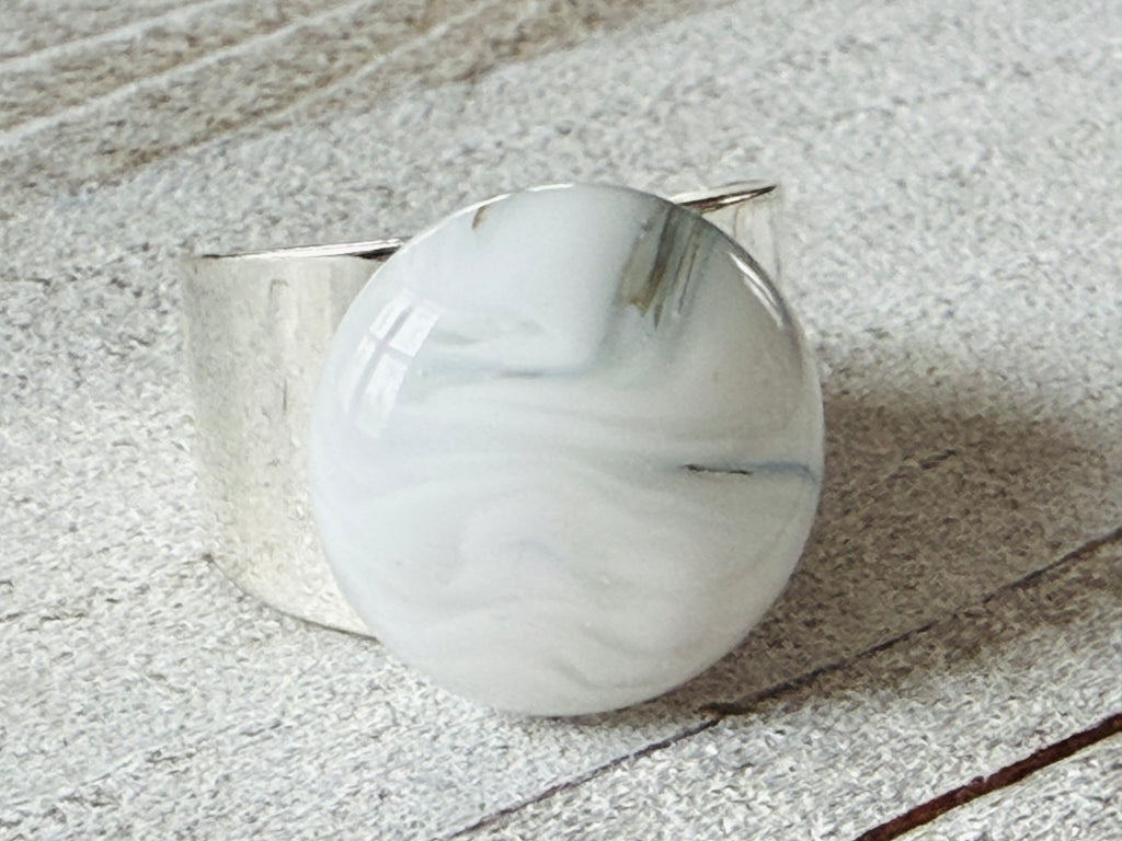 The Cirrus Sky Collection Adjustable Ring .5 length