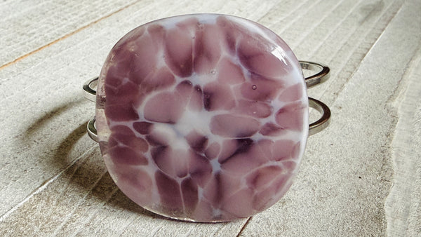 Lavender Smoke spring load bracelet