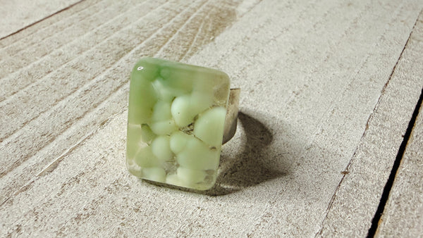 Seafoam Sorbet Collection, Adjustable Ring