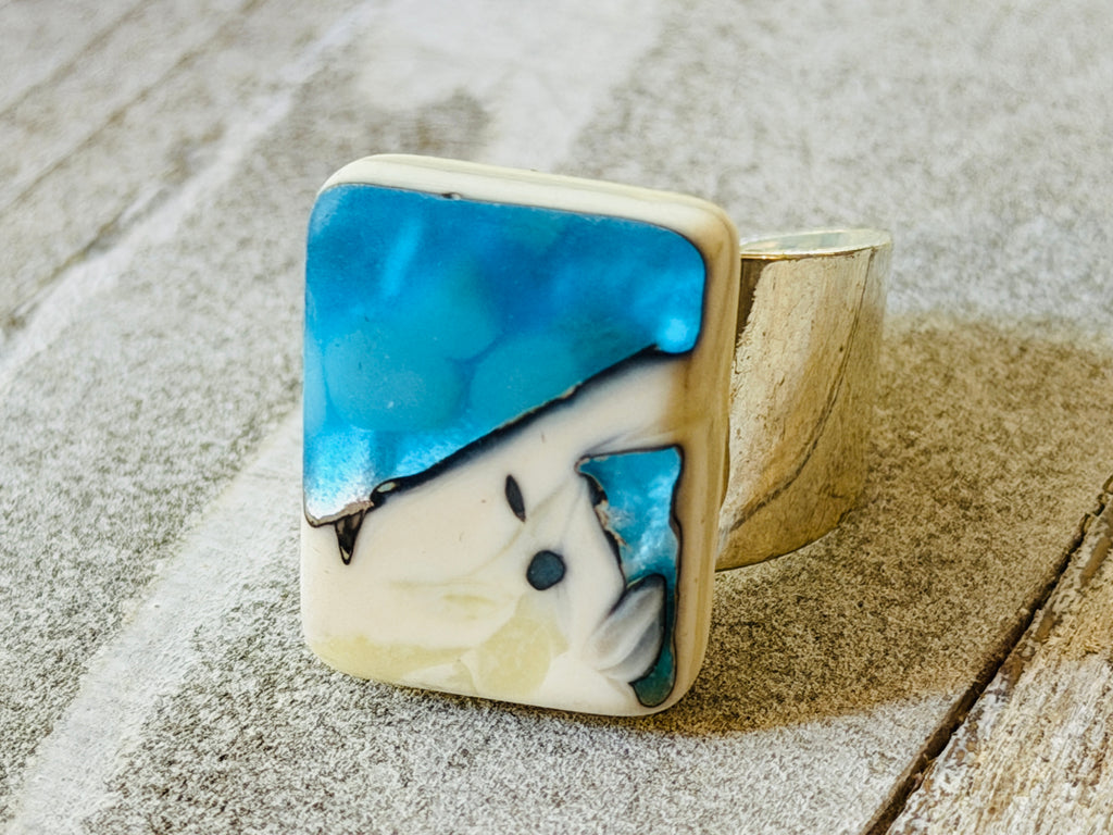 The Tidal Drift Collection, Adjustable Ring