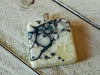 Chocolate Swirl Fused Glass Pendant