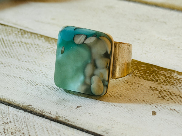 Adjustable Ring from The Shallow Waters Collection