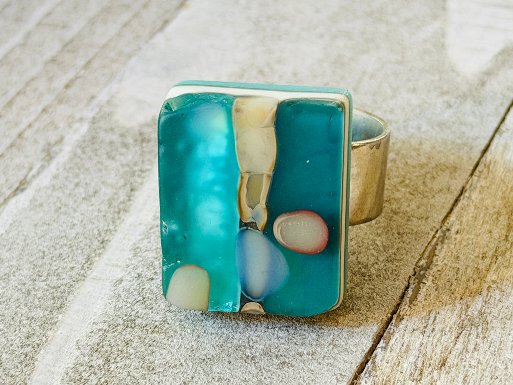 The Tidal Drift Collection, Adjustable Ring