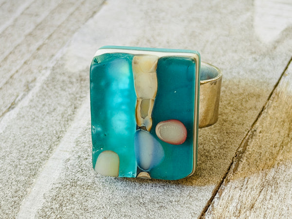 The Tidal Drift Collection, Adjustable Ring