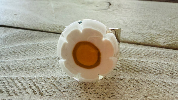 I Can Buy Myself Flowers Adjustable Ring