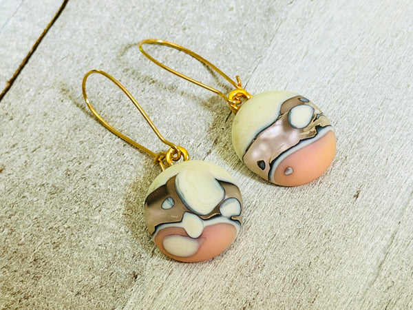 The Big Sur Collection, Gold Wire Earrings