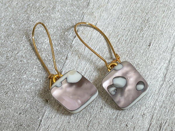 The Big Sur Collection, Gold Wire Earrings