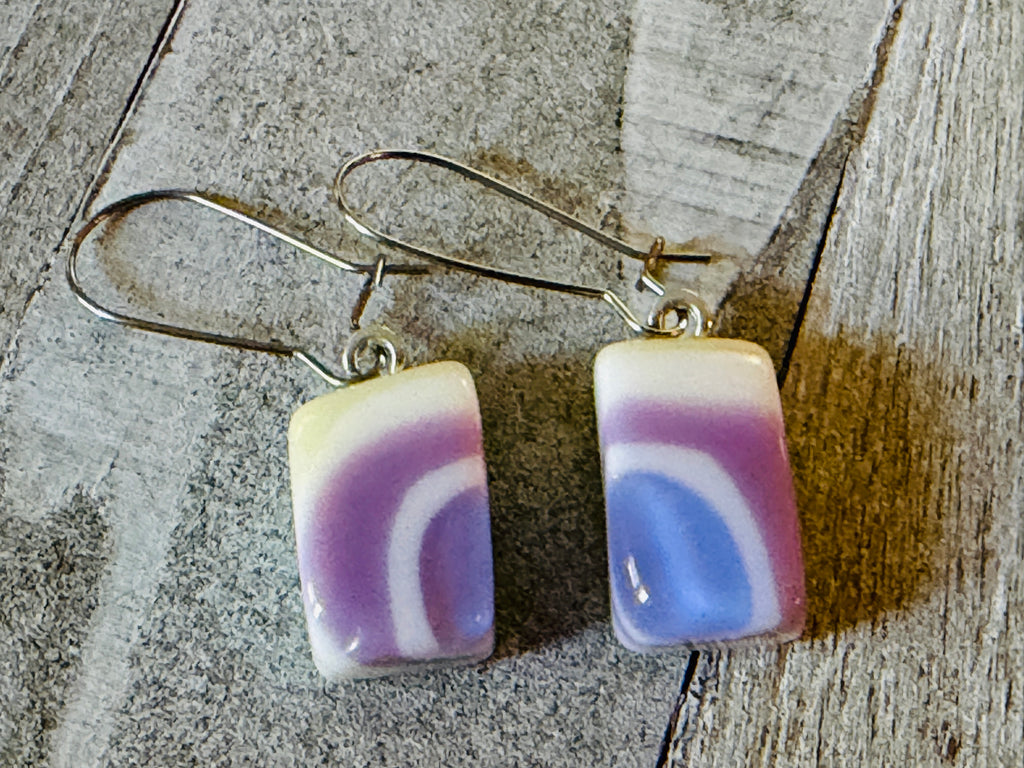 Purple Earrings, The MOD Collection