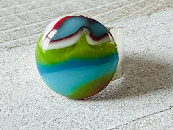 The Painted Desert Collection. Adjustable Ring .7in (length)