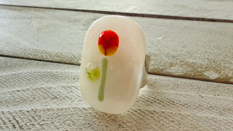 I Can Buy Myself Flowers Adjustable Ring