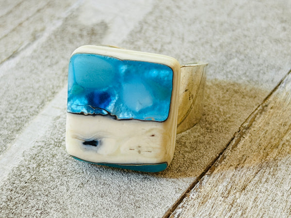 The Tidal Drift Collection, Adjustable Ring