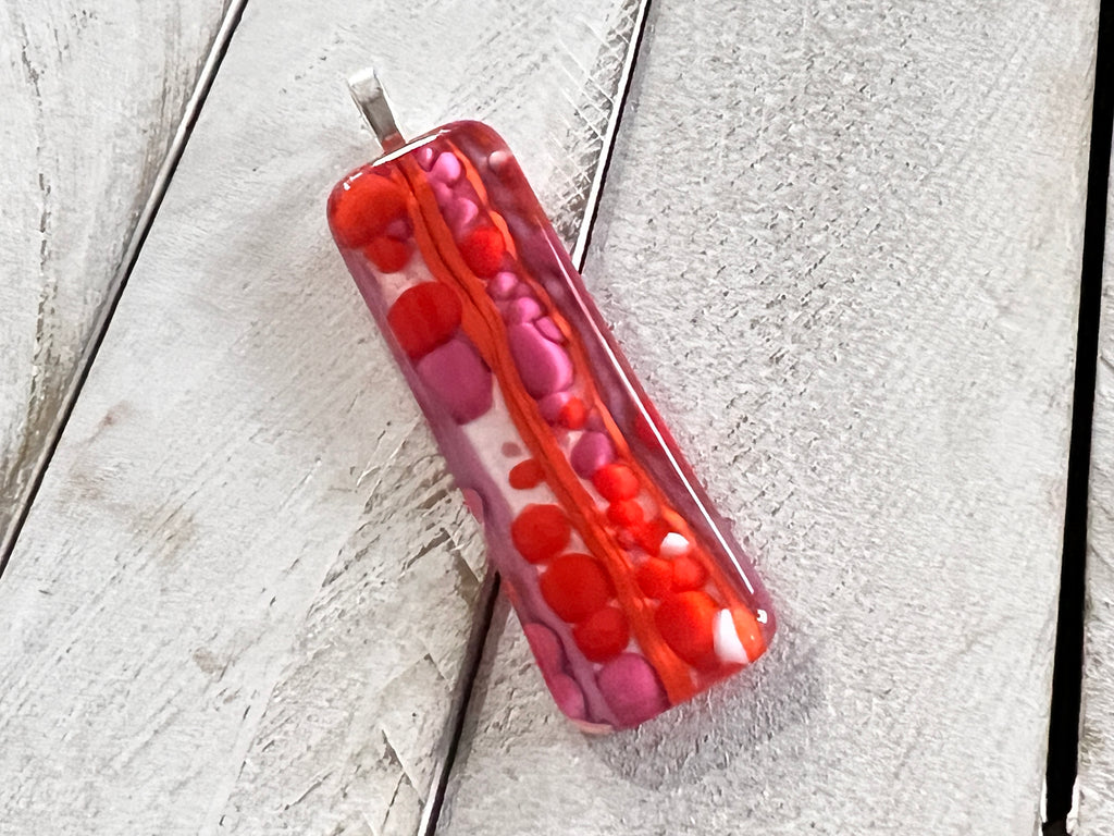 Orange and Pink Pendant