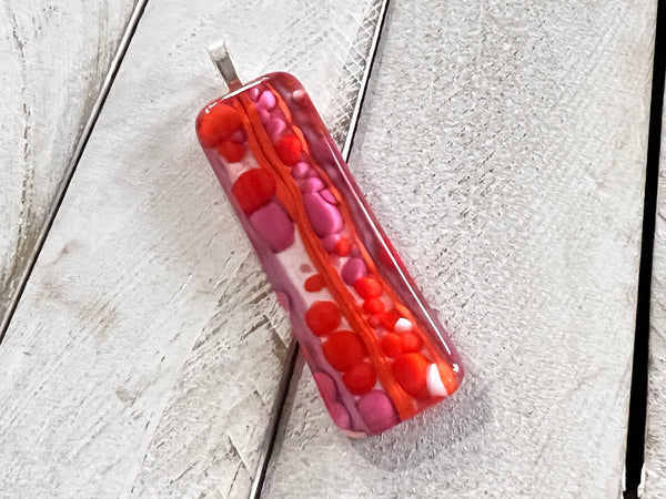 Orange and Pink Pendant