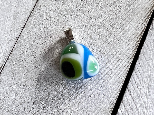 Fused Glass Mini MOD Pendant