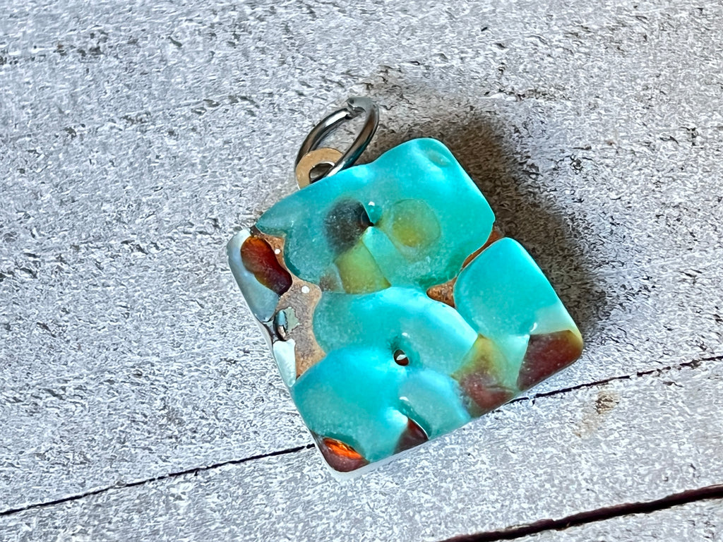 Fused Glass Mini~ caviar oyster collection