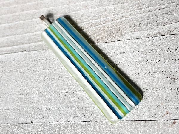 Fused Glass Pendant~The Preppy Collection