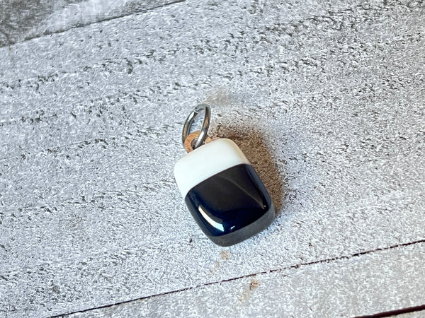 Fused Glass Mini Pendant~Be Bold