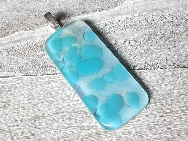 Fused Glass Pendant~Southern Sky