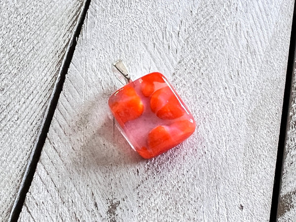 Fused Glass Mini Pendant