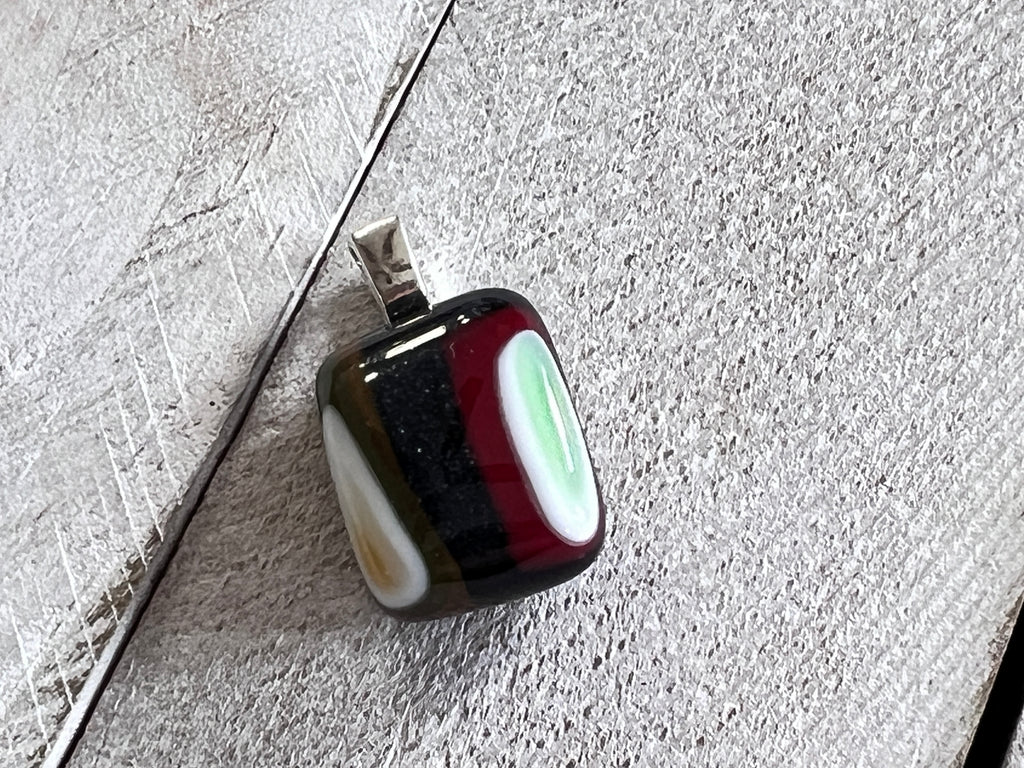 Fused Glass Mini MOD Pendant