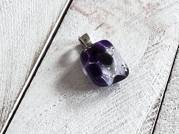 Fused Glass Mini Pendant