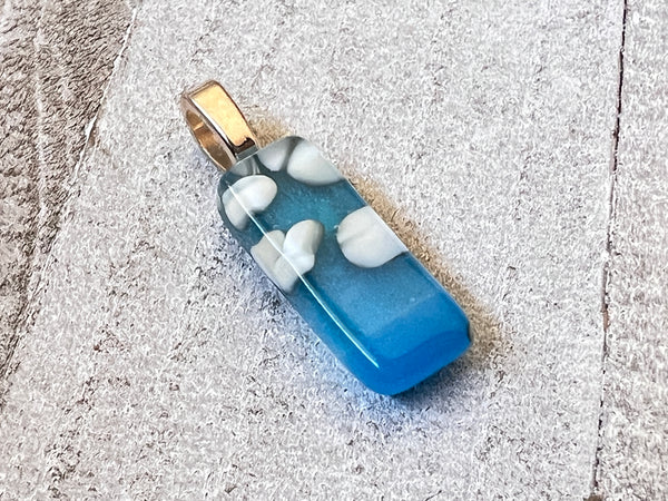 Fused Glass Mini~Blue