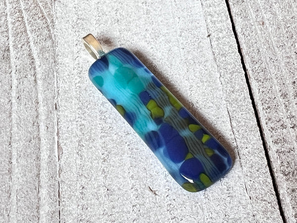 Fused Glass Pendant~