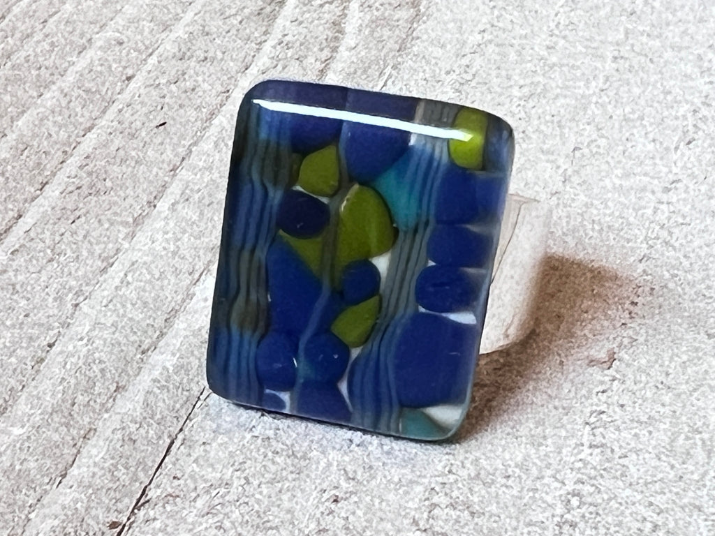 Fused Glass Ring~