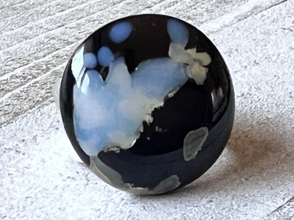 Fused Glass Adjustable Ring~ In The Flow