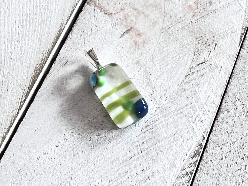 Fused Glass Mini Pendant