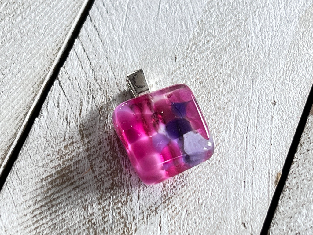 Fused Glass Mini Pendant